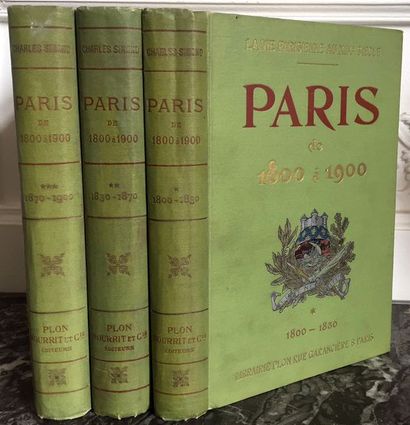 null Charles SIMOND. La vie parisienne à travers le XIXe siècle. Paris de 1800 à...
