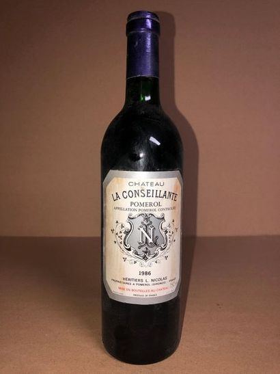 null 1 Blle Château LA CONSEILLANTE (pomerol) 1986 - très belle