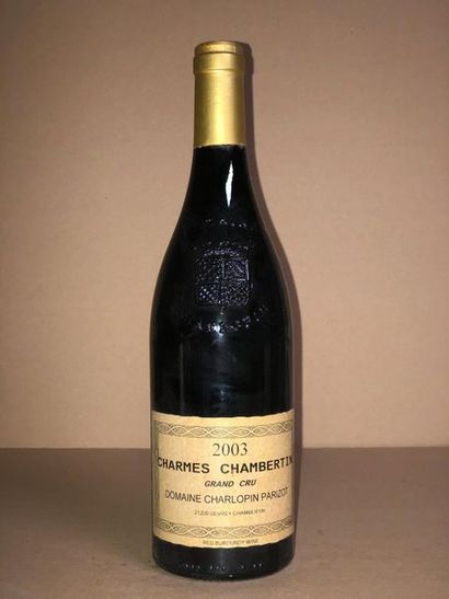 null 3 Blle CHARMES CHAMBERTIN (Philippe Charlopin) 2003 - Très belles