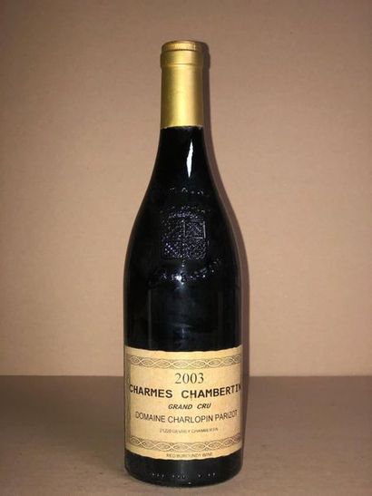 null 1 Blle CHARMES CHAMBERTIN (Philippe Charlopin) 2003 - Très belle