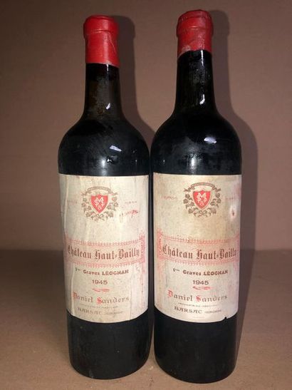 null 2 Blle Château HAUT BAILLY (Graves) mise Sanders 1945 - NLB