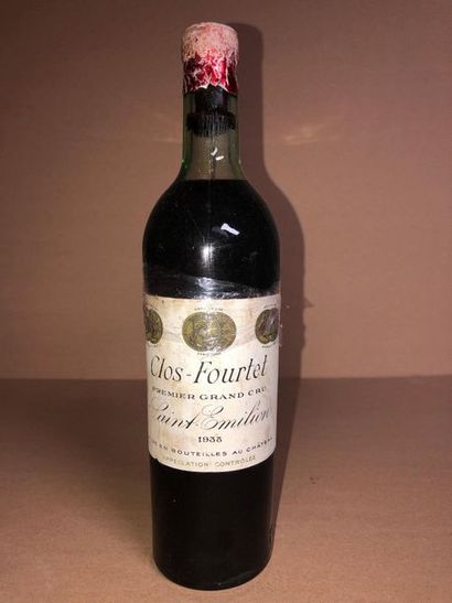 null 1 Blle Château CLOS FOURTET (St Emilion GCC1) 1938 - TLB / Bouchon resteint...