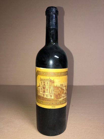 null 1 Blle Château DUCRU BEAUCAILLOU (St Julien) NMDC 1934 - Très belle 