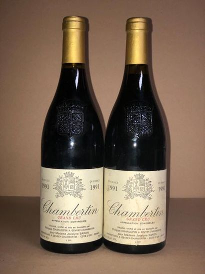 null 2 Blle CHAMBERTIN (Philippe Charlopin) 1991 - Très belles