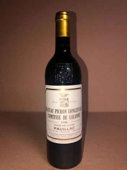 null 1 Blle Château PICHON LONG.COMTESSE (Pauillac) 1990 - Très belle