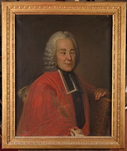 null E cole française du XVIII e siècle « Portrait du Professeur François Xavier...