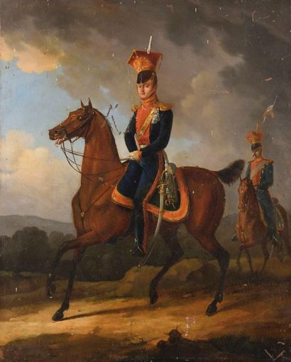 null Auguste Joseph DESARNOD (1788-1840) dit DESARNOD l’ancien. « Lieutenant de Uhlan...