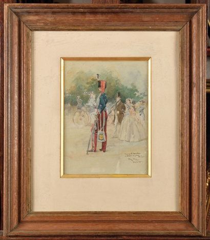 G eorges SCOTT (1873-1943) « Chasseur à cheval...