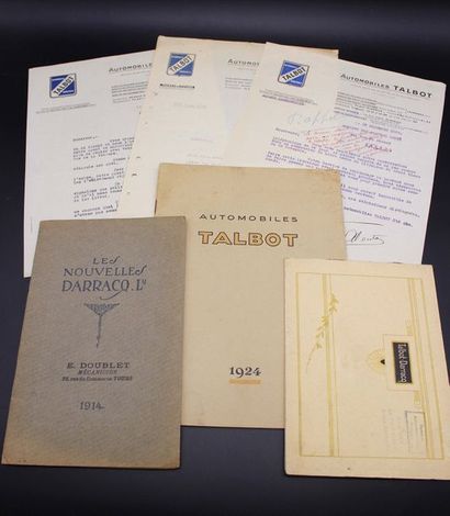 null Catalogues Talbot & Talbot Darracq avant 1930

Catalogue Darracq 24 pages sous...