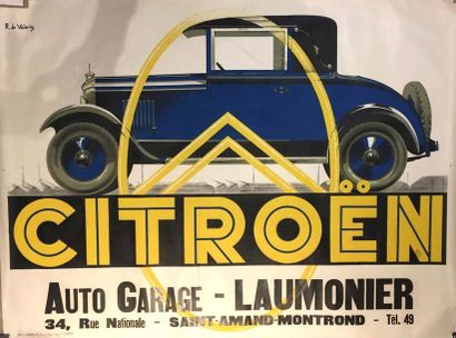 null Roger de Valerio ( Roger Laviron, 1886-1951)

Citroën

Affiche lithographique...