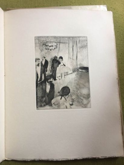 null HALÉVY, Ludovic La Famille Cardinal. Paris, Blaizot, 1938 1 vol. en feuilles,...