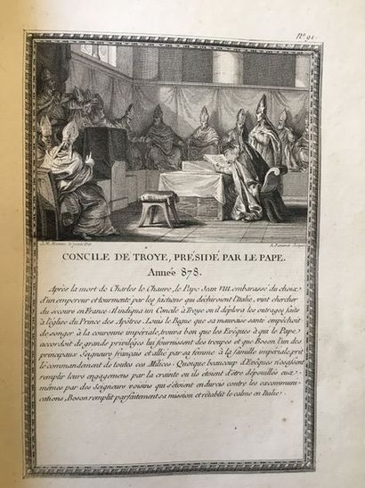null MOREAU LE JEUNE. Figures de l’histoire de France, dessinées par Moreau le Jeune....
