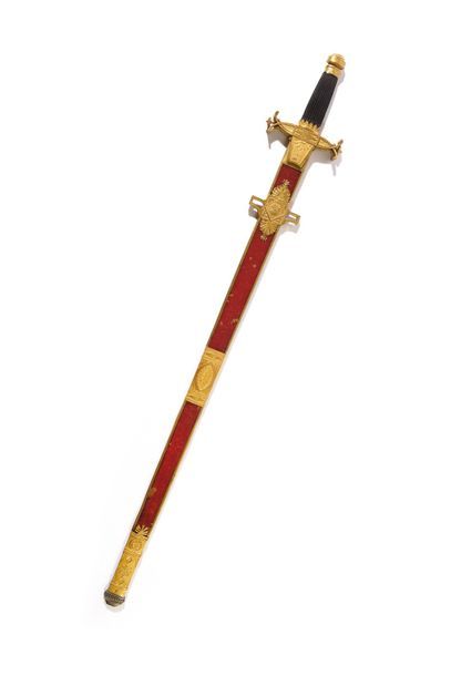 null . I mportant glaive de héraut d’armes, utilisé lors du sacre de l’Empereur Napoléon...