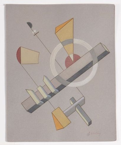 null LISSITSKY El (1890 – 1941)

Composition

Gouache sur papier gris

Signé en bas...