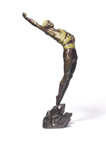 ERTE (Romain de TIRTOFF) (1892 – 1990)

Danseur

Bronze,...