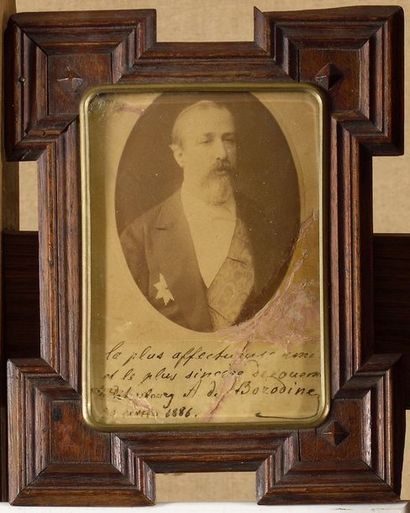 null BORODINE Alexandre (1833 – 1887) – Autographe

Photographie dédicacée « la plus...