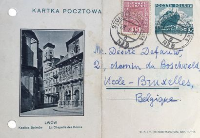 null PROKOFIEV Serge (1891-1953) – Autographe



Carte postale à Désiré Defauw. En...