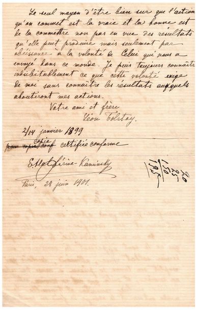 null HALPERINE-KAMINSKY Elie (1858 - 1936) - Autographe 

Pièce autographe signée....