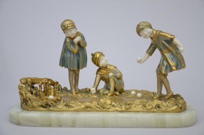  Demeter Chiparus : sculpture en bronze et ivoire 