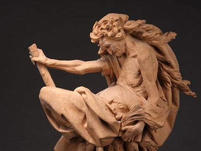 null Pierre-Eugène-Émile HEBERT (Paris, 1828 - 1893).
The Witch.
Signed terracotta...