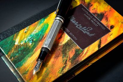 null MONTBLANC. 
Stylo plume modèle "Meisterstück Marcel Proust" en édition limitée,...