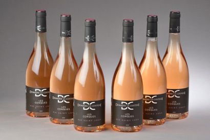 null 6 bouteilles PIC SAINT LOUP "Les Conques", Domaine de la Costesse 2017 (rosé)...