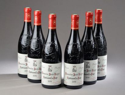 null 6 bouteilles CHÂTEAUNEUF-DU-PAPE "cuvée Prestige", Domaine Jean Royer 2011 