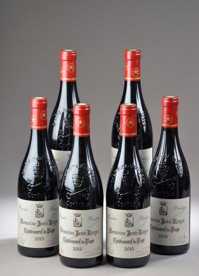 null 6 bouteilles CHÂTEAUNEUF-DU-PAPE "cuvée Prestige", Domaine Jean Royer 2013 