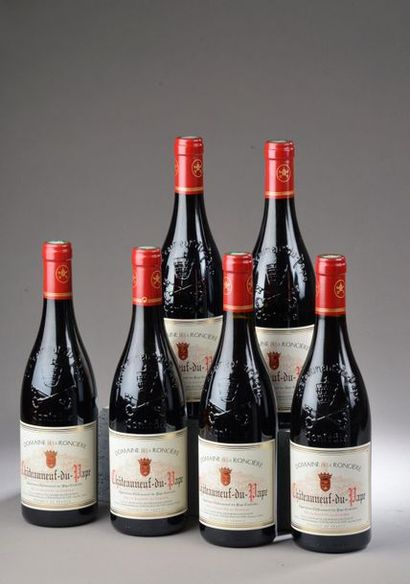 null 6 bouteilles CHÂTEAUNEUF-DU-PAPE, Domaine de la Roncière 2014 