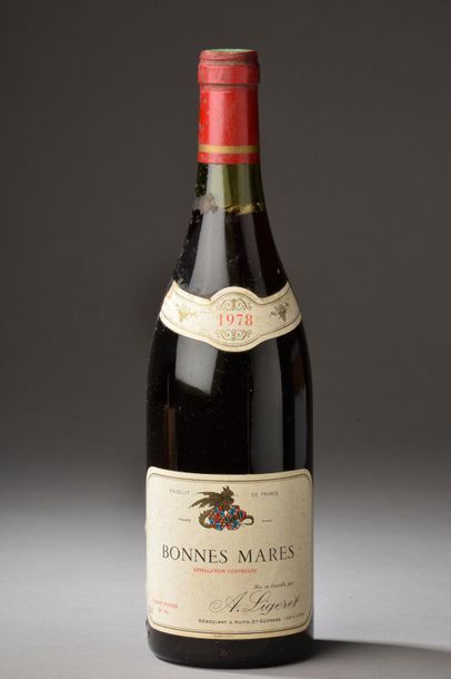 null 1 bouteille BONNES-MARES, A. Ligeret 1978 (elt) 