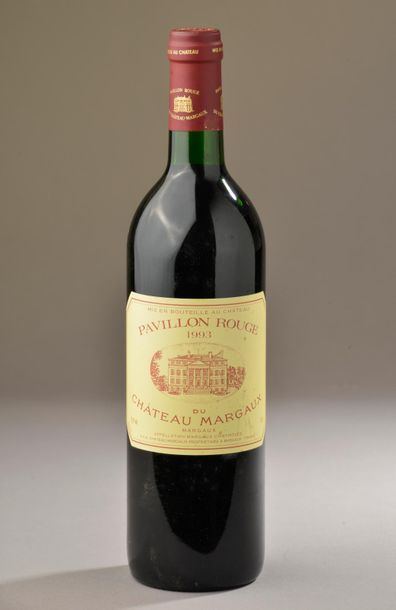 null 1 bouteille PAVILLON ROUGE DU Château MARGAUX, Margaux 1993 (etlt) 