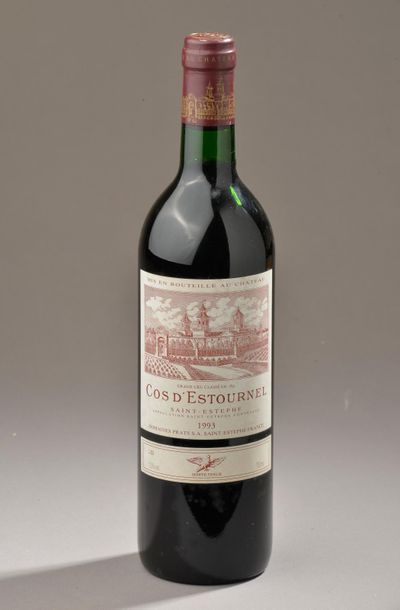 null 1 bouteille Château COS-D'ESTOURNEL, 2° cru Saint-Estèphe 1993 (etlt) 