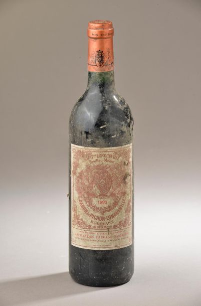 null 1 bouteille Château PICHON BARON, 2° cru Pauillac 1993 (ets) 