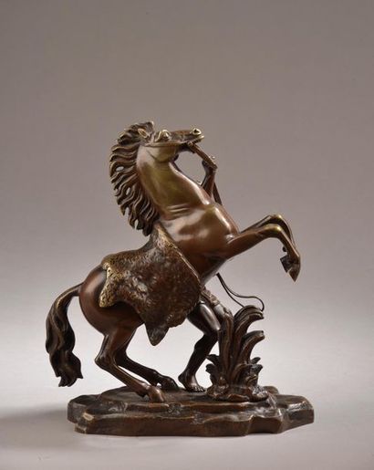 null D'après Guillaume COUSTOU (1677-1746).
Cheval retenu par un palefrenier dit...