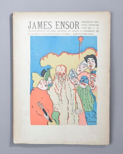 null (Blanche) ROUSSEAU et (Edgar) BAES.
James Ensor, peintre et graveur, Paris,...