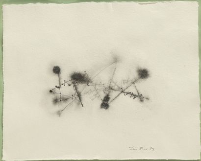 null Léon ZACK (1892-1980).

Composition abstraite.

Encre et mine de plomb sur papier,...