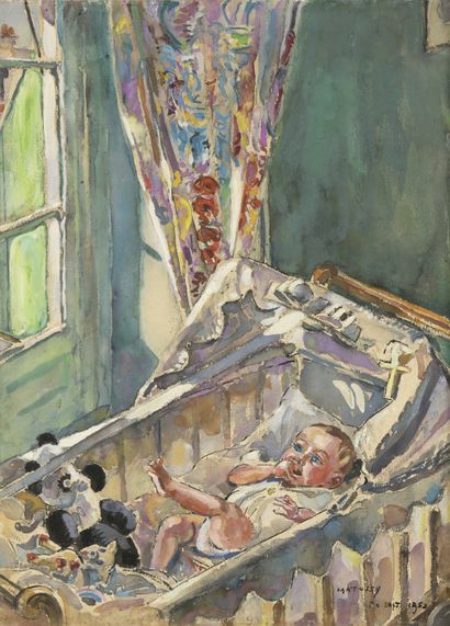 Pierre MATOSSY (1891-1969).

Bébé dans son...