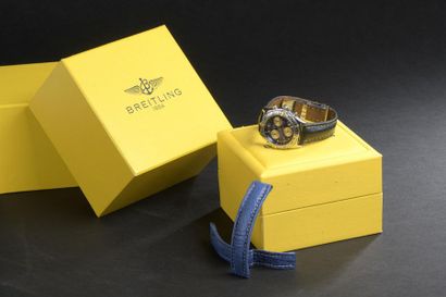 null BREITLING.
Montre bracelet chronographe d'homme, modèle "Chrono Sirius", le...