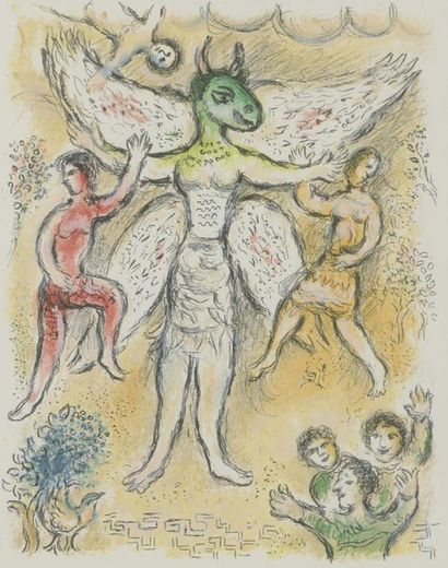 Marc CHAGALL (1887-1985).
Euphites. Illustration...