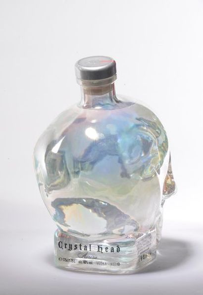 null *1 magnum (175 cl) de Vodka Crystal Head Aurora, 40% Vol. Cartonnage blanc.