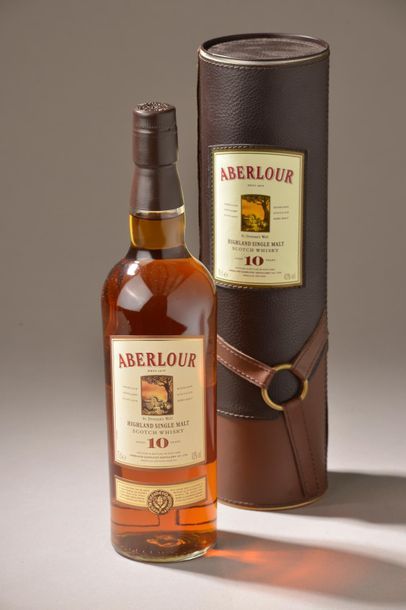 null 1 bouteille SCOTCH WHISKY "Single Highland Malt", Aberlour 10 years 