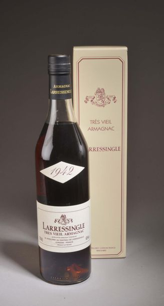 null 1 bouteille ARMAGNAC "très vieil Armagnac" Larressingle 1942 (LB) 