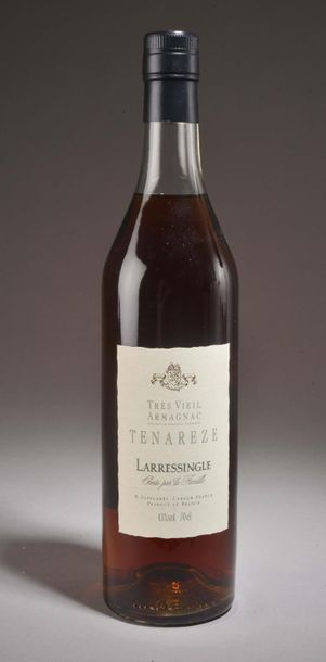 null 1 bouteille ARMAGNAC "Ténarèze", Larressingle "très vieil Armagnac" 