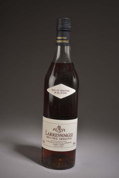 null 1 bouteille BAS-ARMAGNAC Larressingle 20 ans (etla, TLB) 