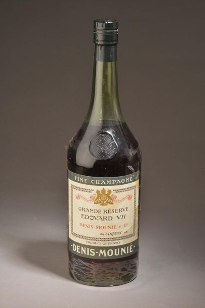 null 1 magnum COGNAC "Edouard VII Fine Champagne", Denis-Mounié (elt, LB, coffret...