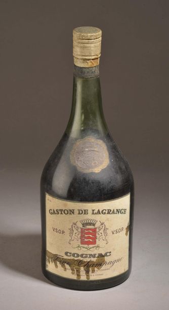 null 1 magnum COGNAC "Fine Champagne", Gaston de Lagrange VSOP (ett, MB) 