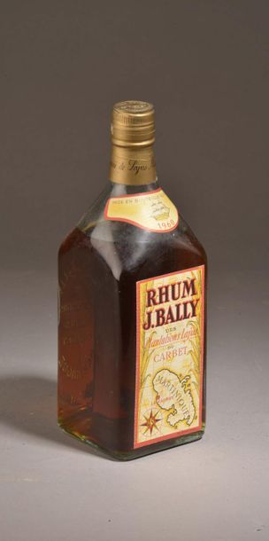 null 1 bouteille RHUM Bally 1960 (B) 