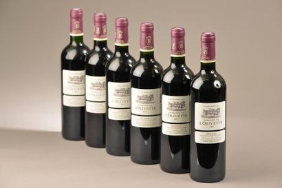 null 6 bottles BANDOL "cuvée spéciale", Domaine de l'Olivette 2015 (red) 