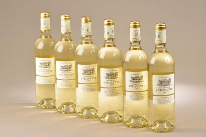 null 6 bouteilles BANDOL "cuvée spéciale", Domaine de l'Olivette 2018 (blanc) 