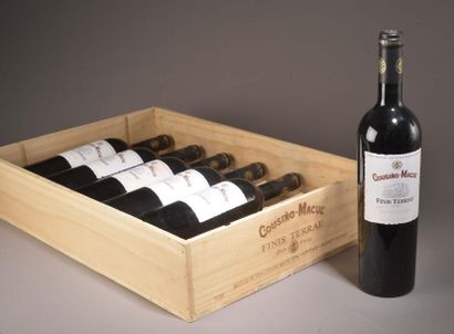 null 6 bottles MAIPO VALLEY "Finis Terrae", Cousino-Macul 2002, wooden case 